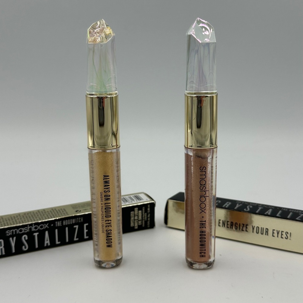2 Smashbox Hoodwitch Crystallized Liquid Eye Shadow Bronzite Bruja & Rich Craft